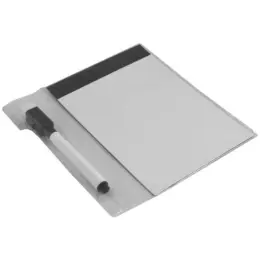 Fridge Magnetic Board & Marker Black